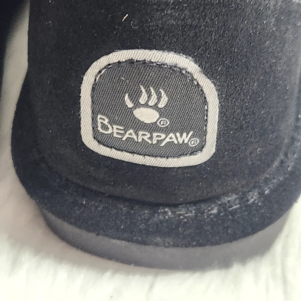 BEARPAW EVA Black Suede Boots